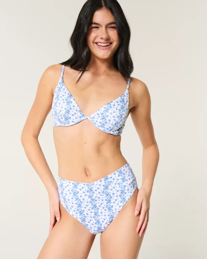 Ribbed High-Waist Bikini Bottom,Ribbed High-Waist Bikini Bottom Ribbed High-Waist Bikini Bottom,Ribbed High-Waist Bikini Bottom