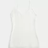 Ribbed Lace Trim Cami,Ribbed Lace Trim Cami Ribbed Lace Trim Cami,Ribbed Lace Trim Cami