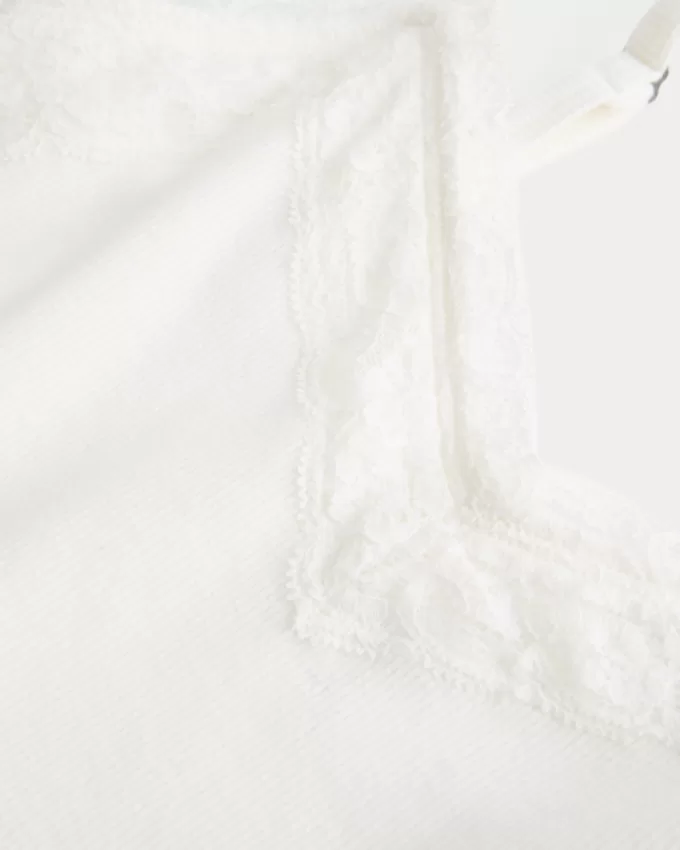 Ribbed Lace Trim Cami,Ribbed Lace Trim Cami Ribbed Lace Trim Cami,Ribbed Lace Trim Cami