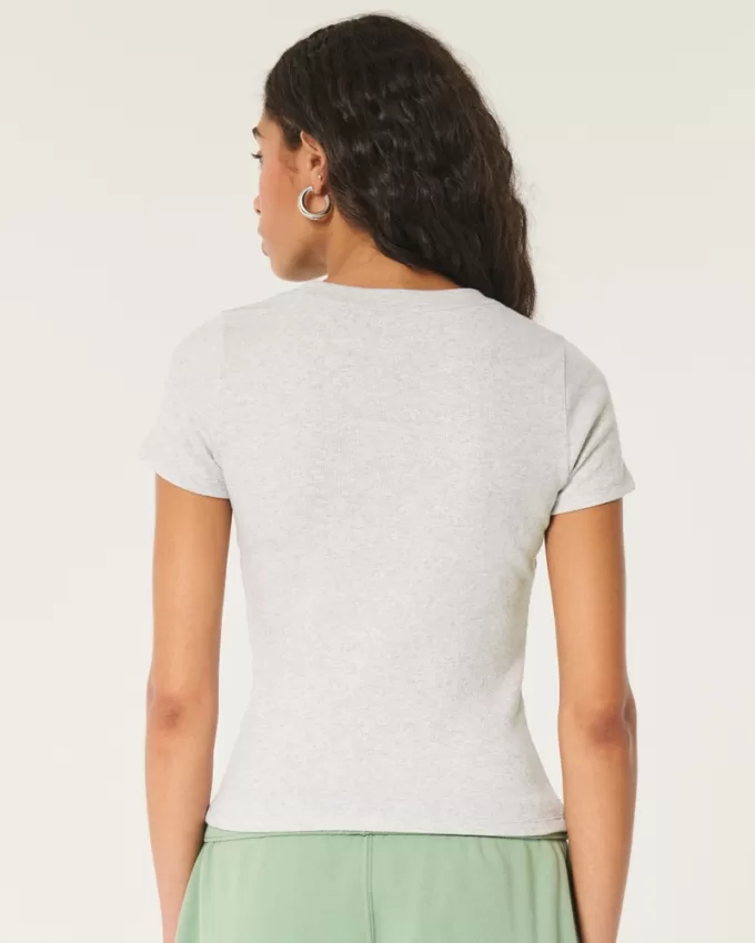 Ribbed Longer-Length Hot Sauce Graphic Baby Tee,Ribbed Longer-Length Hot Sauce Graphic Baby Tee Ribbed Longer-Length Hot Sauce Graphic Baby Tee,Ribbed Longer-Length Hot Sauce Graphic Baby Tee