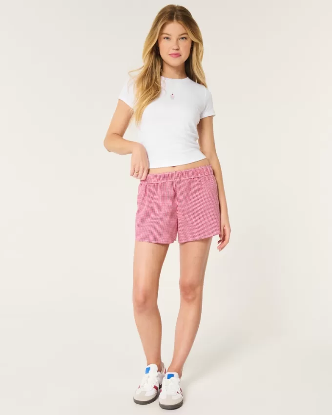 Ribbed Longer-Length Milkshake Graphic Baby Tee,Ribbed Longer-Length Milkshake Graphic Baby Tee Ribbed Longer-Length Milkshake Graphic Baby Tee,Ribbed Longer-Length Milkshake Graphic Baby Tee