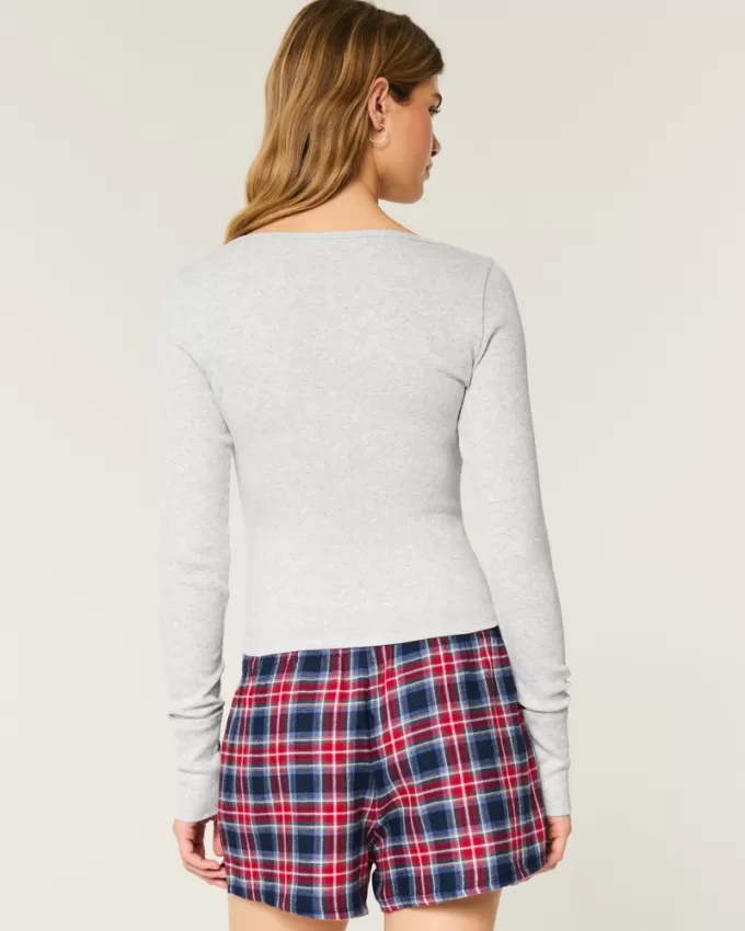 Ribbed Los Angeles Graphic Henley,Ribbed Los Angeles Graphic Henley Ribbed Los Angeles Graphic Henley,Ribbed Los Angeles Graphic Henley