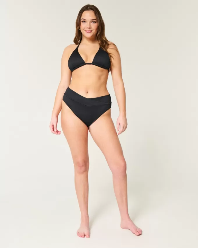 Ribbed Multi-Way Triangle Bikini Top,Ribbed Multi-Way Triangle Bikini Top Ribbed Multi-Way Triangle Bikini Top,Ribbed Multi-Way Triangle Bikini Top