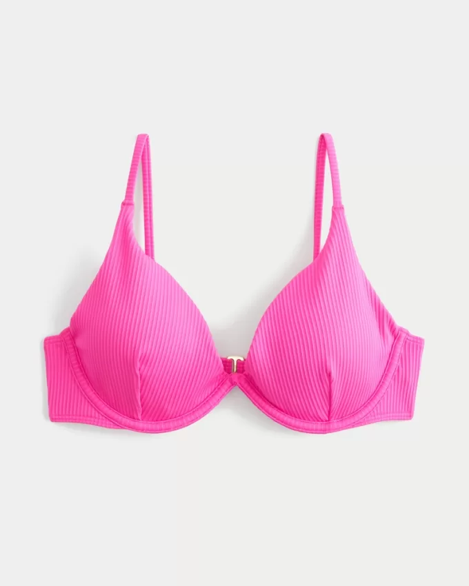 Ribbed Plunge Underwire Bikini Top,Ribbed Plunge Underwire Bikini Top Ribbed Plunge Underwire Bikini Top,Ribbed Plunge Underwire Bikini Top