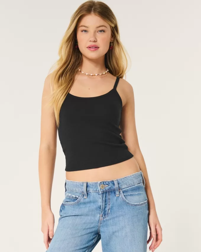 Ribbed Scoop Cami,Ribbed Scoop Cami Ribbed Scoop Cami,Ribbed Scoop Cami