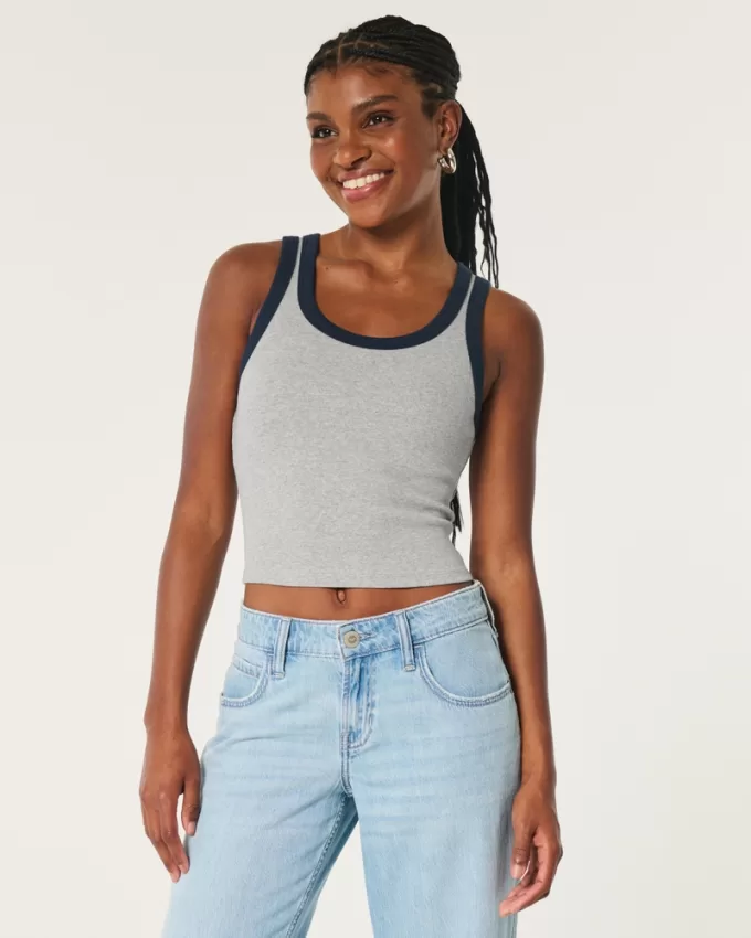 Ribbed Scoop Tank,Ribbed Scoop Tank Ribbed Scoop Tank,Ribbed Scoop Tank