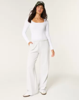 Ribbed Seamless Fabric Square-Neck Bodysuit,Ribbed Seamless Fabric Square-Neck Bodysuit Ribbed Seamless Fabric Square-Neck Bodysuit,Ribbed Seamless Fabric Square-Neck Bodysuit