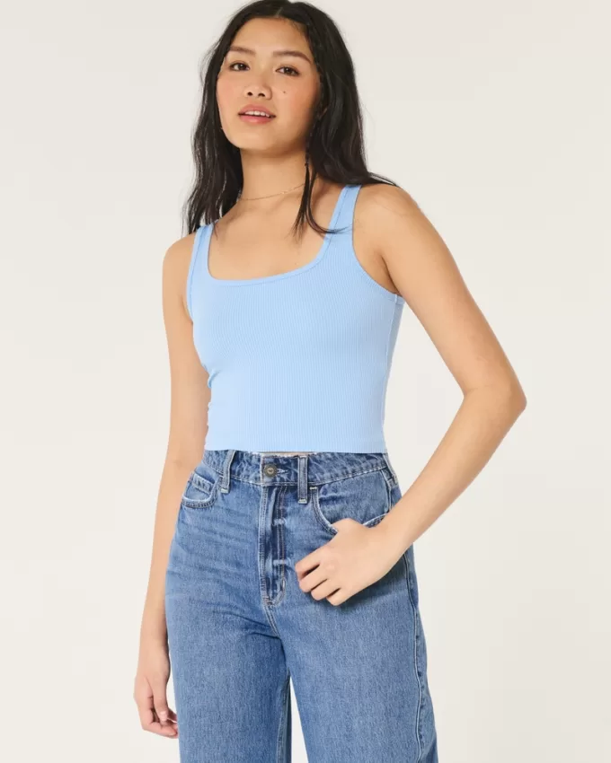 Ribbed Seamless Fabric Tank,Ribbed Seamless Fabric Tank Ribbed Seamless Fabric Tank,Ribbed Seamless Fabric Tank