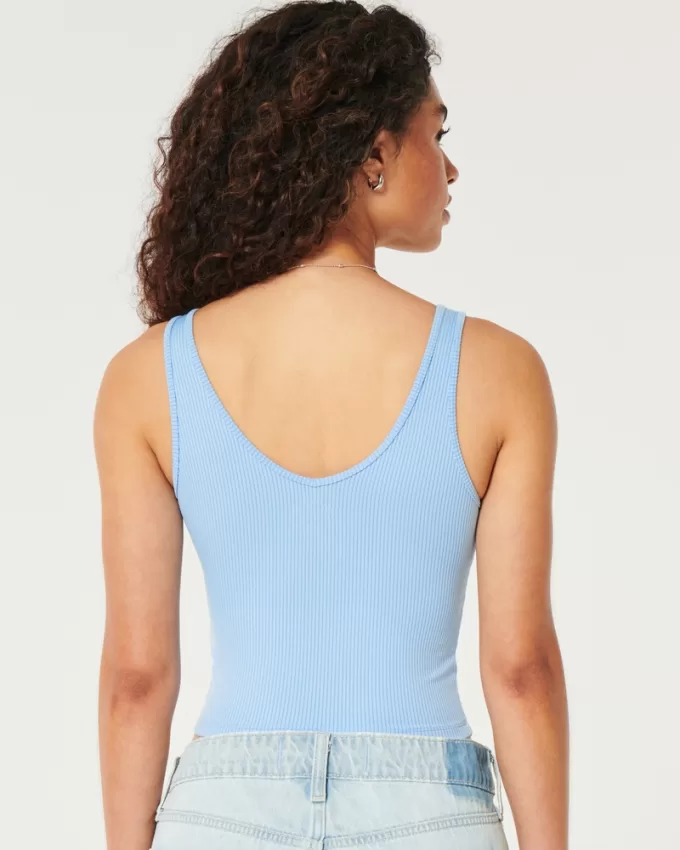 Ribbed Seamless Fabric V-Neck Tank,Ribbed Seamless Fabric V-Neck Tank Ribbed Seamless Fabric V-Neck Tank,Ribbed Seamless Fabric V-Neck Tank