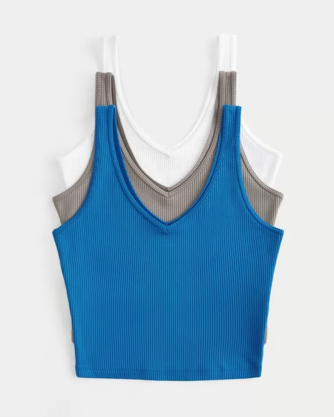 Ribbed Seamless Fabric V-Neck Tank,Ribbed Seamless Fabric V-Neck Tank Ribbed Seamless Fabric V-Neck Tank,Ribbed Seamless Fabric V-Neck Tank