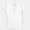 Ribbed Short-Sleeve Icon Henley,Ribbed Short-Sleeve Icon Henley
