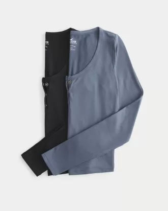 Seamless Fabric Henley 2-Pack,Seamless Fabric Henley 2-Pack