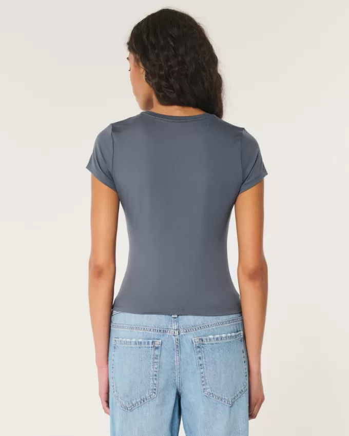 Seamless Fabric Longline Crew Baby Tee,Seamless Fabric Longline Crew Baby Tee Seamless Fabric Longline Crew Baby Tee,Seamless Fabric Longline Crew Baby Tee