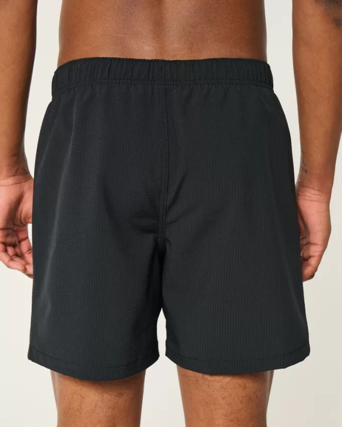 Seersucker Guard Swim Trunks 6″,Seersucker Guard Swim Trunks 6″