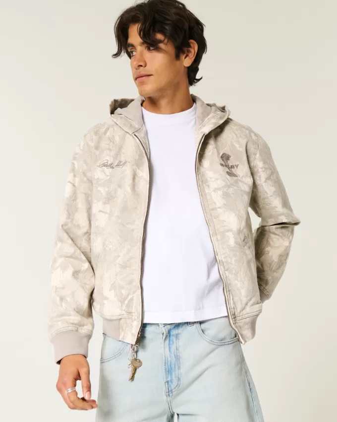 Shelby Graphic Zip-Up Hoodie Jacket,Shelby Graphic Zip-Up Hoodie Jacket