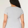 Short-Sleeve Button-Through Pointelle Top,Short-Sleeve Button-Through Pointelle Top Short-Sleeve Button-Through Pointelle Top,Short-Sleeve Button-Through Pointelle Top