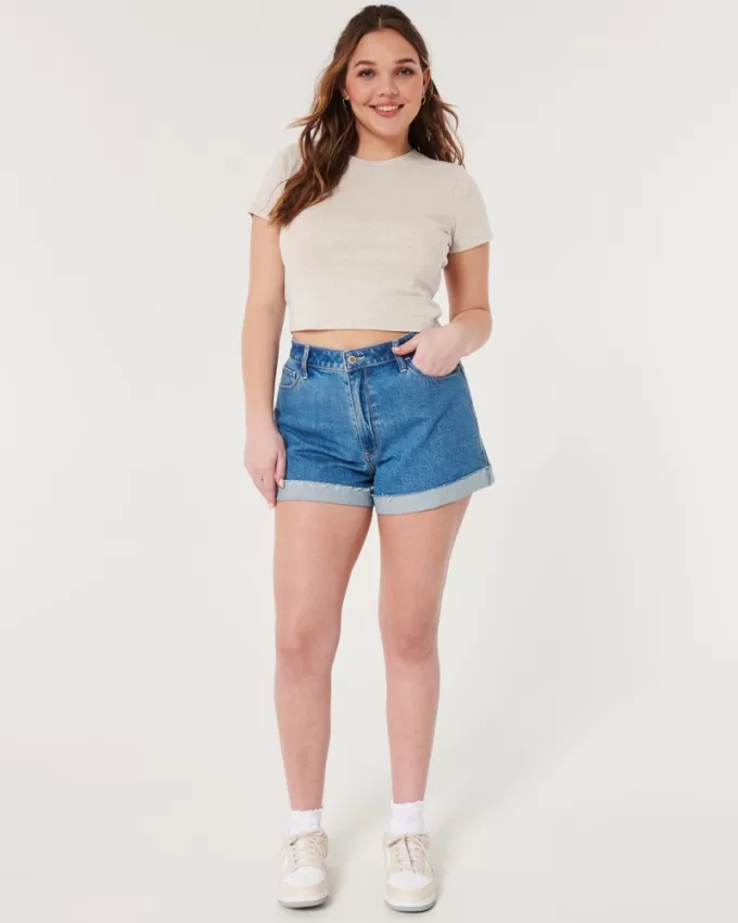 Short-Sleeve Crew Baby Tee,Short-Sleeve Crew Baby Tee Short-Sleeve Crew Baby Tee,Short-Sleeve Crew Baby Tee