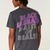 Shrunken Black Sabbath Graphic Tee,Shrunken Black Sabbath Graphic Tee Shrunken Black Sabbath Graphic Tee,Shrunken Black Sabbath Graphic Tee