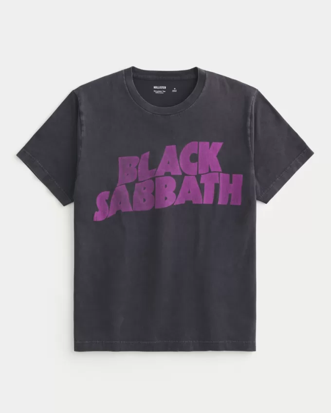Shrunken Black Sabbath Graphic Tee,Shrunken Black Sabbath Graphic Tee Shrunken Black Sabbath Graphic Tee,Shrunken Black Sabbath Graphic Tee