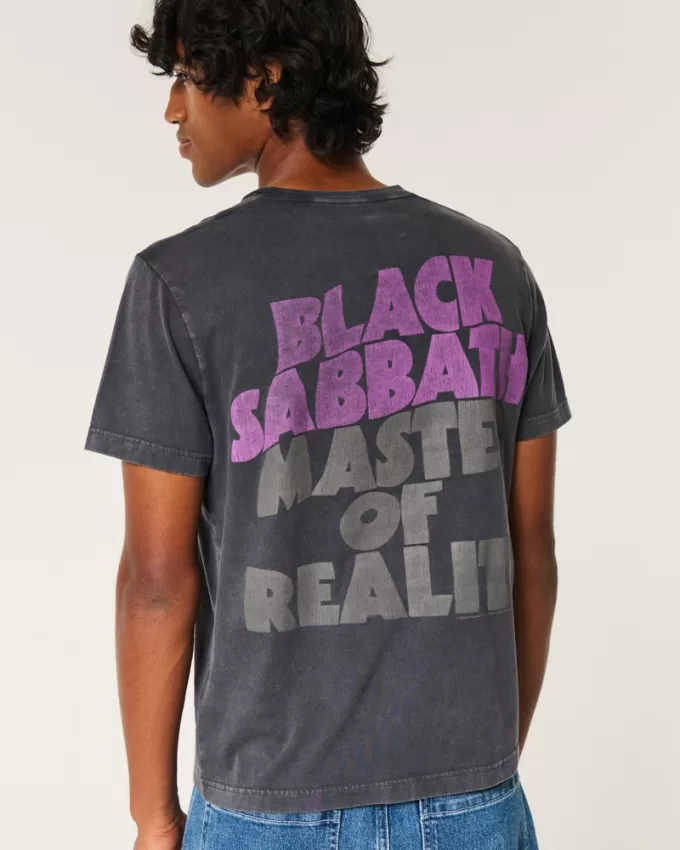 Shrunken Black Sabbath Graphic Tee,Shrunken Black Sabbath Graphic Tee Shrunken Black Sabbath Graphic Tee,Shrunken Black Sabbath Graphic Tee