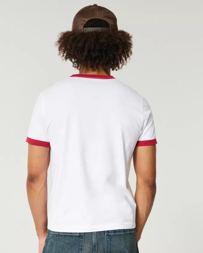 Shrunken Ringer Tee,Shrunken Ringer Tee Shrunken Ringer Tee,Shrunken Ringer Tee