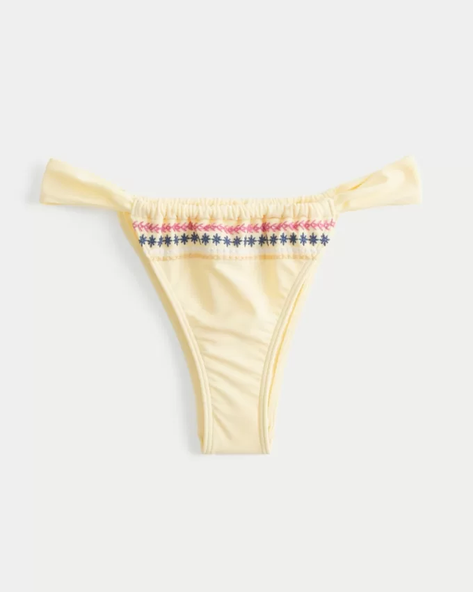 Side Strap Embroidered High-Leg Cheekiest Bikini Bottom,Side Strap Embroidered High-Leg Cheekiest Bikini Bottom Side Strap Embroidered High-Leg Cheekiest Bikini Bottom,Side Strap Embroidered High-Leg Cheekiest Bikini Bottom