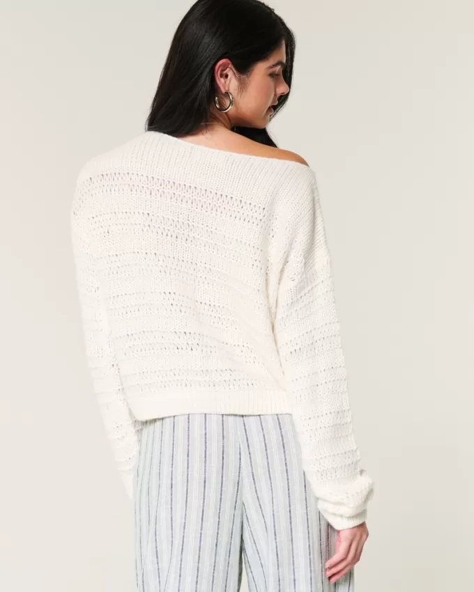 Slouchy Off-the-Shoulder Sweater,Slouchy Off-the-Shoulder Sweater Slouchy Off-the-Shoulder Sweater,Slouchy Off-the-Shoulder Sweater