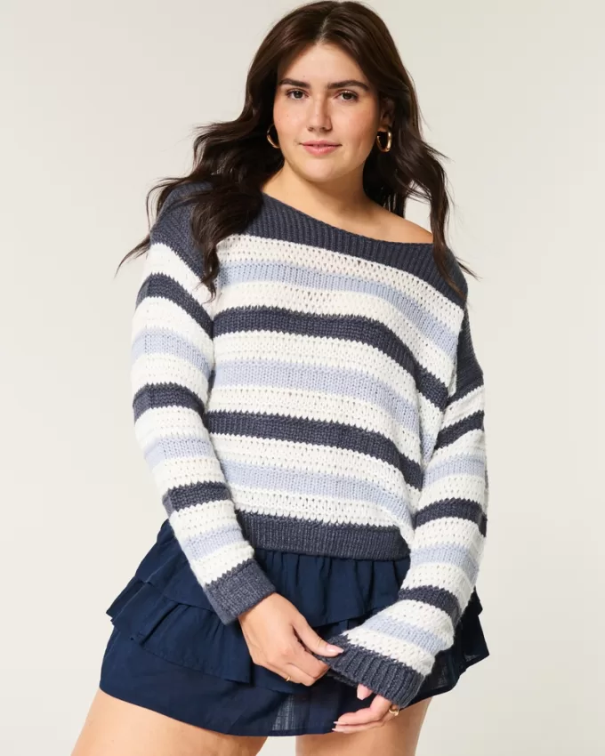 Slouchy Off-the-Shoulder Sweater,Slouchy Off-the-Shoulder Sweater Slouchy Off-the-Shoulder Sweater,Slouchy Off-the-Shoulder Sweater