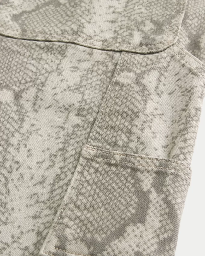 Snake Skin Print Baggy Painter Jeans,Snake Skin Print Baggy Painter Jeans Snake Skin Print Baggy Painter Jeans,Snake Skin Print Baggy Painter Jeans