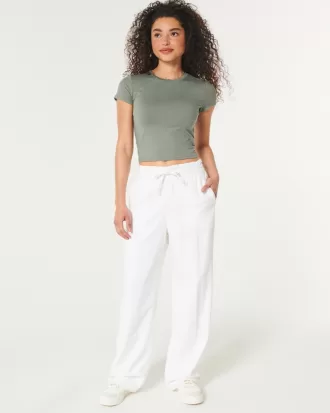 Soft Stretch Seamless Fabric Baby Tee,Soft Stretch Seamless Fabric Baby Tee