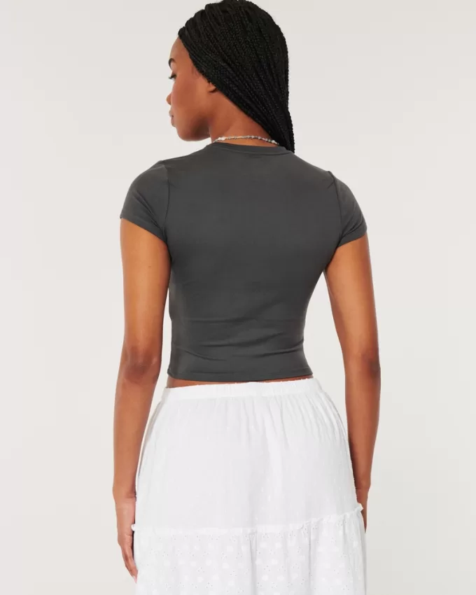 Soft Stretch Seamless Fabric Crew Baby Tee,Soft Stretch Seamless Fabric Crew Baby Tee Soft Stretch Seamless Fabric Crew Baby Tee,Soft Stretch Seamless Fabric Crew Baby Tee