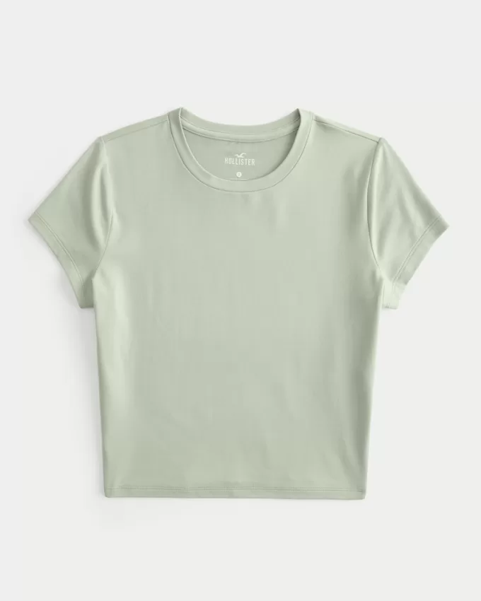 Soft Stretch Seamless Fabric Crew Baby Tee,Soft Stretch Seamless Fabric Crew Baby Tee Soft Stretch Seamless Fabric Crew Baby Tee,Soft Stretch Seamless Fabric Crew Baby Tee