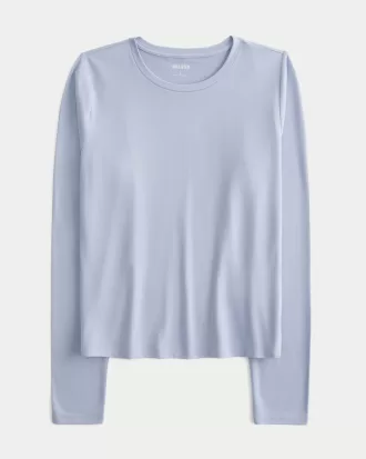 Soft Stretch Seamless Fabric Crew Top,Soft Stretch Seamless Fabric Crew Top Soft Stretch Seamless Fabric Crew Top,Soft Stretch Seamless Fabric Crew Top