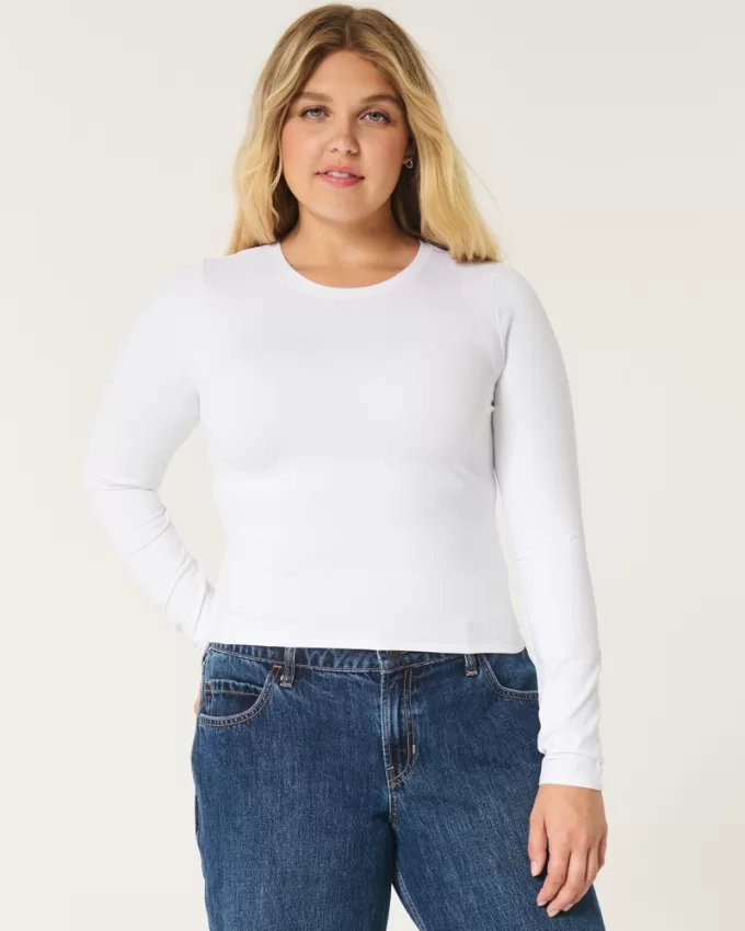 Soft Stretch Seamless Fabric Long-Sleeve Top,Soft Stretch Seamless Fabric Long-Sleeve Top Soft Stretch Seamless Fabric Long-Sleeve Top,Soft Stretch Seamless Fabric Long-Sleeve Top