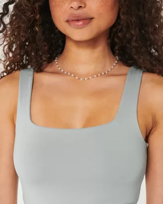 Soft Stretch Seamless Fabric Square-Neck Tank,Soft Stretch Seamless Fabric Square-Neck Tank Soft Stretch Seamless Fabric Square-Neck Tank,Soft Stretch Seamless Fabric Square-Neck Tank