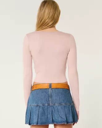 Soft Stretch Seamless Fabric Square-Neck Top,Soft Stretch Seamless Fabric Square-Neck Top Soft Stretch Seamless Fabric Square-Neck Top,Soft Stretch Seamless Fabric Square-Neck Top