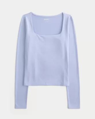 Soft Stretch Seamless Fabric Square-Neck Top,Soft Stretch Seamless Fabric Square-Neck Top Soft Stretch Seamless Fabric Square-Neck Top,Soft Stretch Seamless Fabric Square-Neck Top