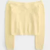 Stitchy Crochet-Style Off-the-Shoulder Sweater,Stitchy Crochet-Style Off-the-Shoulder Sweater Stitchy Crochet-Style Off-the-Shoulder Sweater,Stitchy Crochet-Style Off-the-Shoulder Sweater
