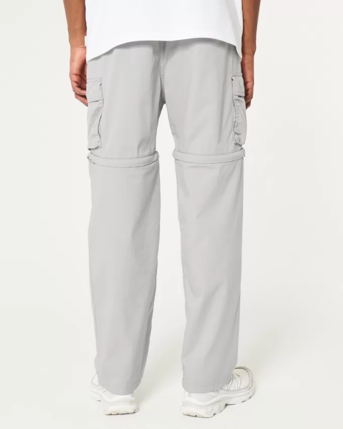 Straight Zip-Off Cargo Pants,Straight Zip-Off Cargo Pants