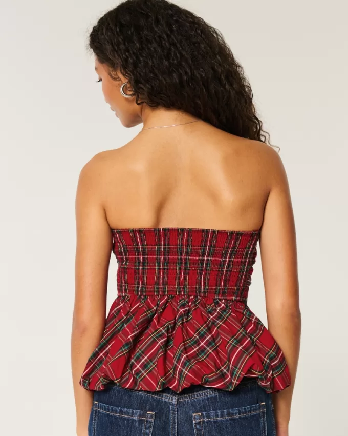 Strapless Bubble Top,Strapless Bubble Top