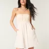 Strapless Crochet-Style Mix Mini Dress,Strapless Crochet-Style Mix Mini Dress Strapless Crochet-Style Mix Mini Dress,Strapless Crochet-Style Mix Mini Dress