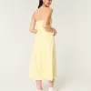 Strapless Linen-Blend Midi Dress,Strapless Linen-Blend Midi Dress Strapless Linen-Blend Midi Dress,Strapless Linen-Blend Midi Dress