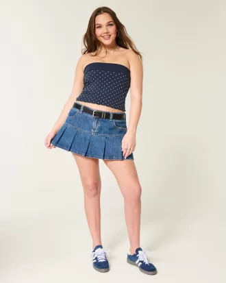 Strapless Reversible Foldover Tube Top,Strapless Reversible Foldover Tube Top Strapless Reversible Foldover Tube Top,Strapless Reversible Foldover Tube Top