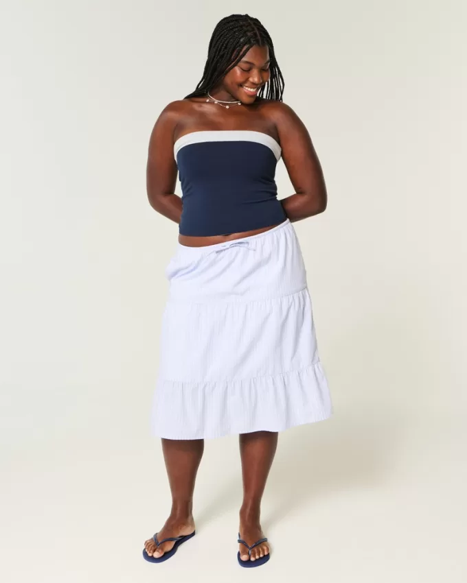 Strapless Reversible Foldover Tube Top,Strapless Reversible Foldover Tube Top Strapless Reversible Foldover Tube Top,Strapless Reversible Foldover Tube Top