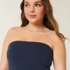 Strapless Reversible Foldover Tube Top,Strapless Reversible Foldover Tube Top Strapless Reversible Foldover Tube Top,Strapless Reversible Foldover Tube Top