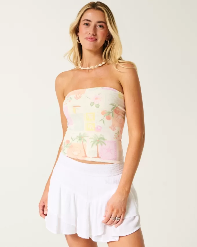 Strapless Reversible Foldover Tube Top,Strapless Reversible Foldover Tube Top Strapless Reversible Foldover Tube Top,Strapless Reversible Foldover Tube Top