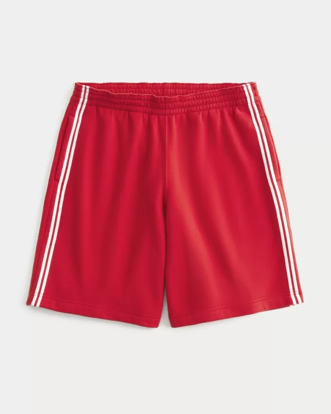 Striped Fleece Short,Striped Fleece Short Striped Fleece Short,Striped Fleece Short