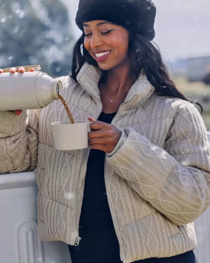 Sweater-Knit Mini Puffer Jacket,Sweater-Knit Mini Puffer Jacket Sweater-Knit Mini Puffer Jacket,Sweater-Knit Mini Puffer Jacket