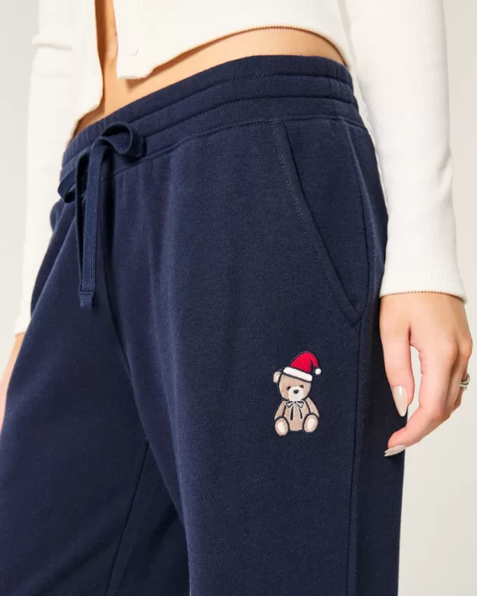 Teddy Bear Graphic Straight Sweatpants,Teddy Bear Graphic Straight Sweatpants Teddy Bear Graphic Straight Sweatpants,Teddy Bear Graphic Straight Sweatpants