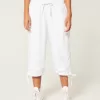 Tie-Hem Capri Pants,Tie-Hem Capri Pants Tie-Hem Capri Pants,Tie-Hem Capri Pants